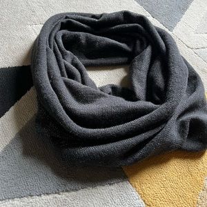 Grey infinity scarf
